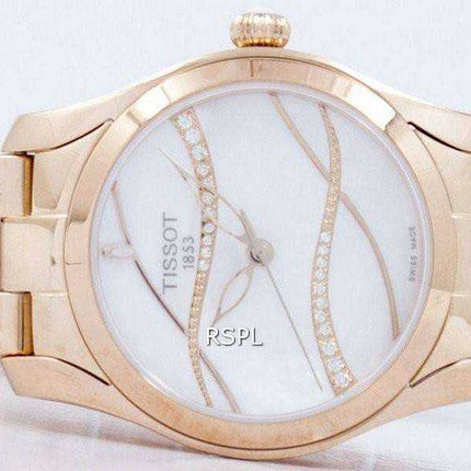 Tissot T-Lady T-Wave Quartz Diamond Accent T112.210.33.111.00 T1122103311100 Orologio da donna