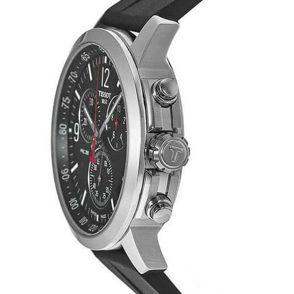 Orologio da uomo Tissot PRC 200 T-Sport cronografo quadrante nero al quarzo T114.417.17.057.00 200M