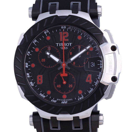 Orologio da uomo Tissot T-Race Marc Marquez in edizione limitata con cronografo al quarzo T115.417.27.057.01 T1154172705701 100M