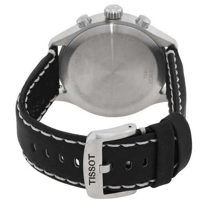 Orologio da uomo Tissot T-Sport Chrono XL cinturino in pelle quadrante antracite al quarzo T116.617.16.062.00 100M