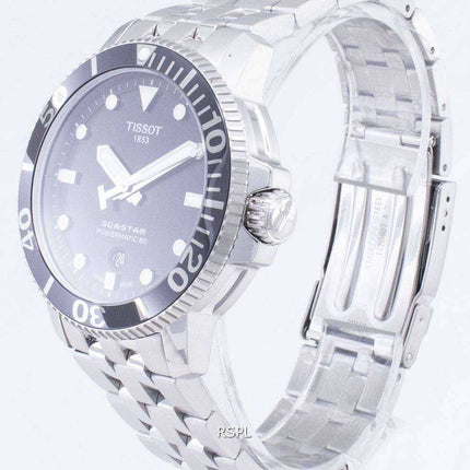 Tissot T-Sport Seastar T120.407.11.051.00 Orologio da uomo T1204071105100 Powermatic 80 300M