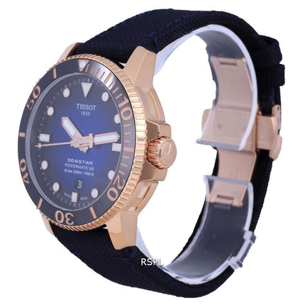 Tissot T-Sport Seaster 1000 Powermatic 80 Diver&#39;s Automatic T120.407.37.041.00 T1204073704100 Orologio da uomo 300M