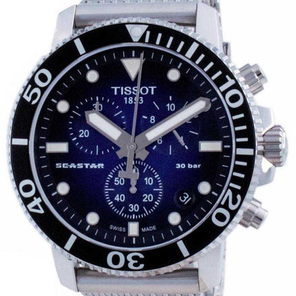 Orologio da uomo Tissot T-Sport Seastar 1000 cronografo al quarzo T120.417.11.041.02 T1204171104102 300M