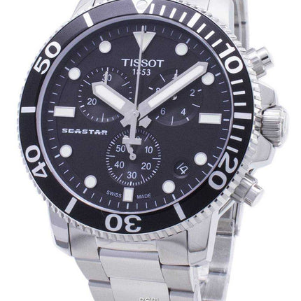 Tissot T-Sport Seastar 1000 T120.417.11.051.00 Orologio da uomo cronografo 300M T1204171105100