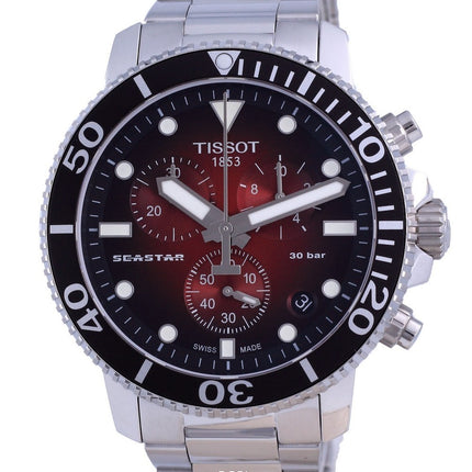 Orologio da uomo Tissot T-Sport Seaster 1000 Chronograph Diver's Quartz T120.417.11.421.00 T1204171142100 300M