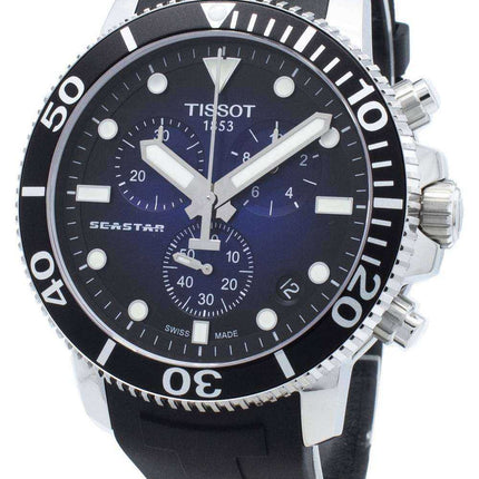 Tissot Seastar 1000 T120.417.17.041.00 T1204171704100 Cronografo 4 gioielli al quarzo 300M Orologio da uomo