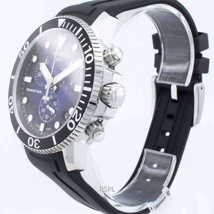 Tissot Seastar 1000 T120.417.17.041.00 T1204171704100 Cronografo 4 gioielli al quarzo 300M Orologio da uomo