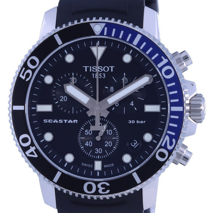 Orologio da uomo Tissot T-Sport Seastar 1000 Diver's Chronograph Quartz T120.417.17.051.02 T1204171705102 300M
