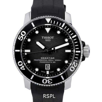 Orologio da uomo Tissot Seastar 2000 Professional Powermatic 80 con quadrante grigio T120.607.17.441.00 T1206071744100 600M