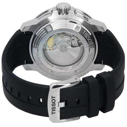 Orologio da uomo Tissot T-Sport Seastar 2000 Professional Powermatic 80 Diver&#39;s T120.607.17.441.01 T1206071744101 600M