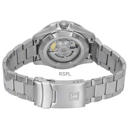 Orologio da uomo Tissot Seastar 1000 Powermatic 80 quadrante grigio automatico subacqueo T120.807.11.051.00 300M
