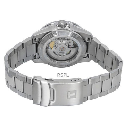 Orologio da uomo Tissot Seastar 1000 Powermatic 80 quadrante turchese automatico subacqueo T120.807.11.091.00 300M