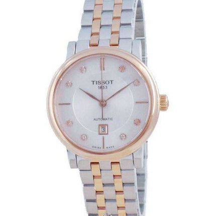 Tissot T-Classic Carson Automatic Diamond Accents T122.207.22.036.00 T1222072203600 Orologio da donna
