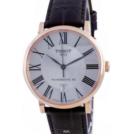 Orologio da uomo Tissot T-Classic Carson Premium Powermatic 80 automatico T122.407.36.033.00 T1224073603300