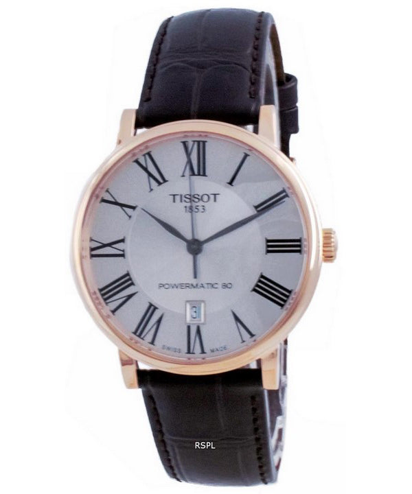 Orologio da uomo Tissot T-Classic Carson Premium Powermatic 80 automatico T122.407.36.033.00 T1224073603300