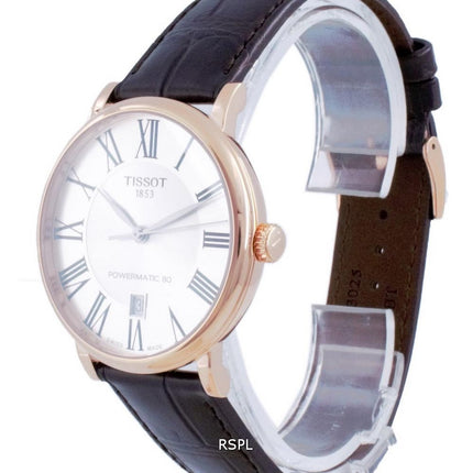 Orologio da uomo Tissot T-Classic Carson Premium Powermatic 80 automatico T122.407.36.033.00 T1224073603300