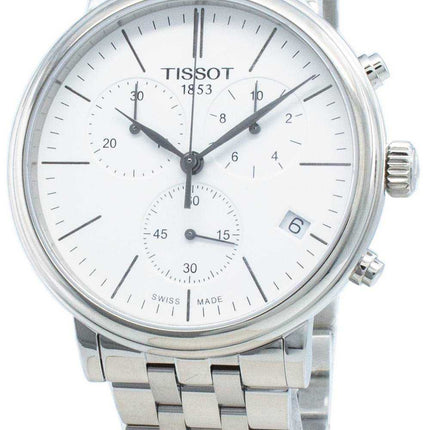 Orologio da uomo al quarzo cronografo Tissot Carson Premium T122.417.11.011.00 T1224171101100