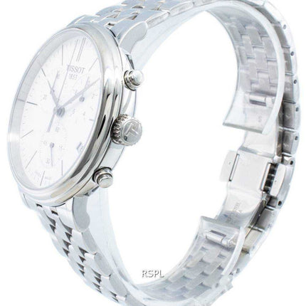 Orologio da uomo al quarzo cronografo Tissot Carson Premium T122.417.11.011.00 T1224171101100