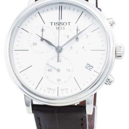 Tissot T-Classic Carson Premium T122.417.16.011.00 T1224171601100 Cronografo al quarzo Orologio da uomo