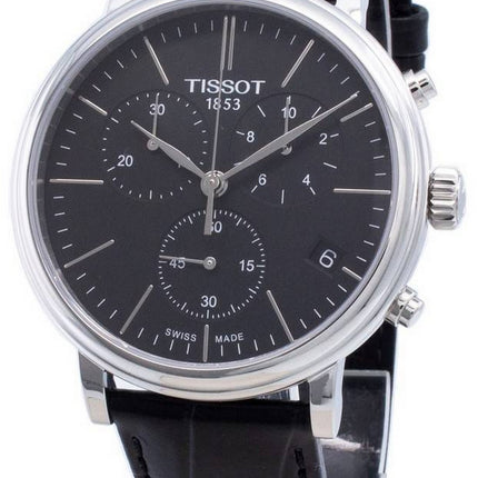 Orologio da uomo al quarzo cronografo Tissot Carson Premium T122.417.16.051.00 T1224171605100
