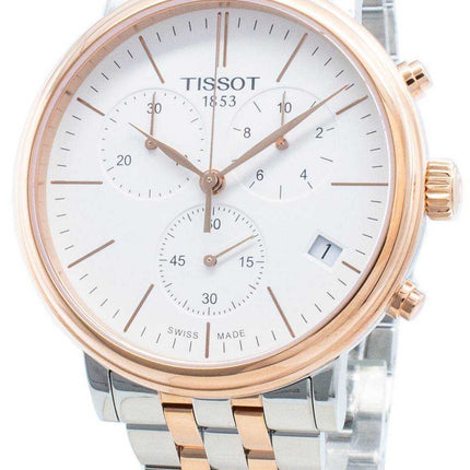 Orologio da uomo al quarzo cronografo Tissot Carson Premium T122.417.22.011.00 T1224172201100