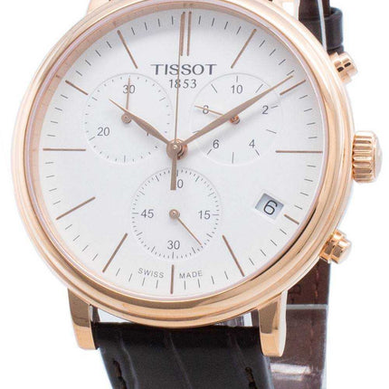 Tissot Carson Premium T122.417.36.011.00 T1224173601100 Cronografo al quarzo Orologio da uomo