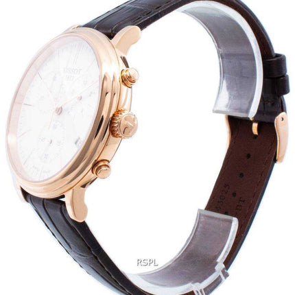 Tissot Carson Premium T122.417.36.011.00 T1224173601100 Cronografo al quarzo Orologio da uomo