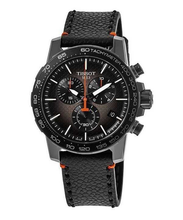Orologio da uomo Tissot Supersport Chrono Basketball Edition quadrante grigio e nero al quarzo T125.617.36.081.00 100M