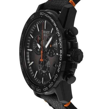 Orologio da uomo Tissot Supersport Chrono Basketball Edition quadrante grigio e nero al quarzo T125.617.36.081.00 100M
