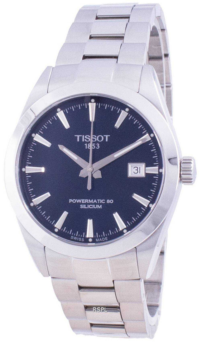 Tissot Gentleman Powermatic 80 Silicium Automatic T127.407.11.041.00 T1274071104100 100M Orologio da uomo