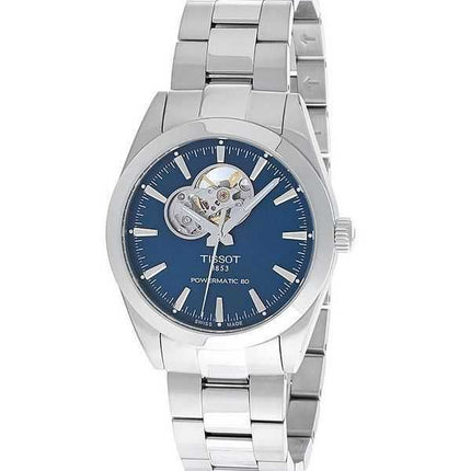 Tissot T-Classic Gentleman Powermatic 80 Open Heart quadrante blu automatico T127.407.11.041.01 orologio da uomo 100M