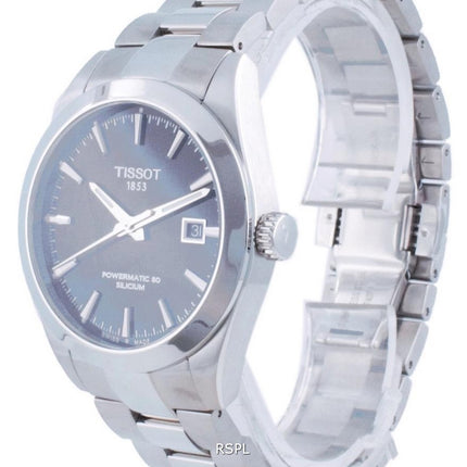 Tissot T-Classic Gentleman Powermatic 80 Silicium Automatic T127.407.11.051.00 T1274071105100 Orologio da uomo 100M