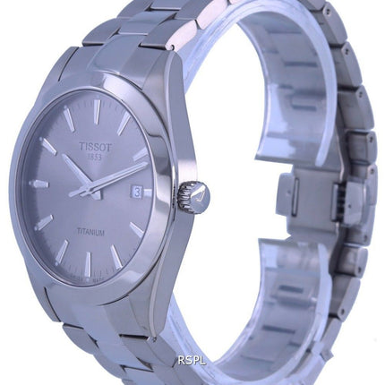 Orologio da uomo Tissot Gentleman Titanium Grey Dial Quartz T127.410.44.081.00 T1274104408100 100M