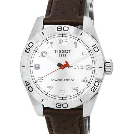 Orologio da uomo Tissot T-Sport PRS 516 Powermatic 80 quadrante argento T131.430.16.032.00 T1314301603200 100M