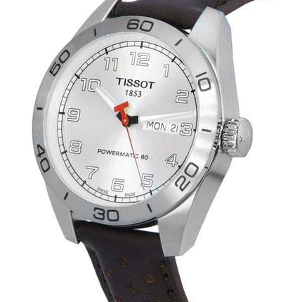 Orologio da uomo Tissot T-Sport PRS 516 Powermatic 80 quadrante argento T131.430.16.032.00 T1314301603200 100M