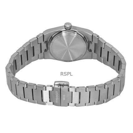 Orologio da donna Tissot PRX in acciaio inossidabile con quadrante nero al quarzo T137.010.11.056.00 100M