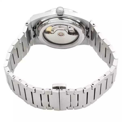 Orologio da donna Tissot T-Classic PRX Powermatic 80 in acciaio inossidabile con quadrante blu ghiaccio automatico T137.207.11.3