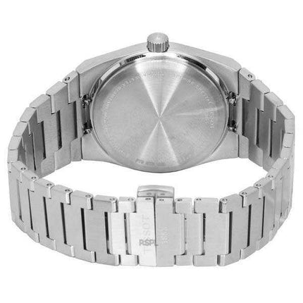 Orologio unisex Tissot PRX T-Classic in acciaio inossidabile con quadrante blu al quarzo T137.210.11.041.00 T1372101104100 100M