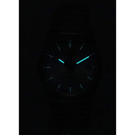Tissot T-Classic PRX acciaio inossidabile quadrante azzurro al quarzo T137.210.11.351.00 orologio unisex 100M