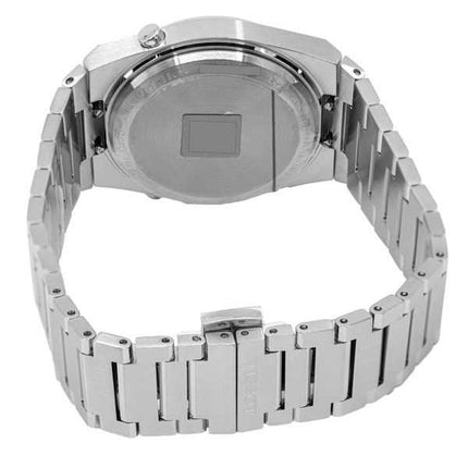 Orologio Tissot T-Classic PRX Digital in acciaio inossidabile con quadrante a specchio argentato al quarzo T137.263.11.030.00 10
