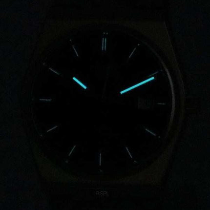 Orologio da uomo Tissot PRX T-Classic Powermatic 80 in acciaio inossidabile con quadrante blu automatico T137.407.11.041.00 T137