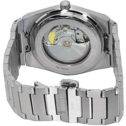 Orologio da uomo Tissot PRX T-Classic Powermatic 80 in acciaio inossidabile con quadrante blu automatico T137.407.11.041.00 T137