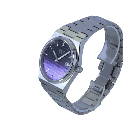 Tissot PRX Powermatic 80 Gradient Acciaio Inox Quadrante Nero Camaleonte Automatico T137.407.11.051.01 Orologio da Uomo 100M