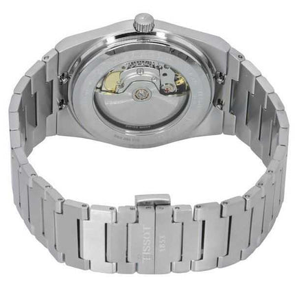Orologio da uomo Tissot T-Classic PRX Powermatic 80 in acciaio inossidabile quadrante verde automatico T137.407.11.091.00 100M