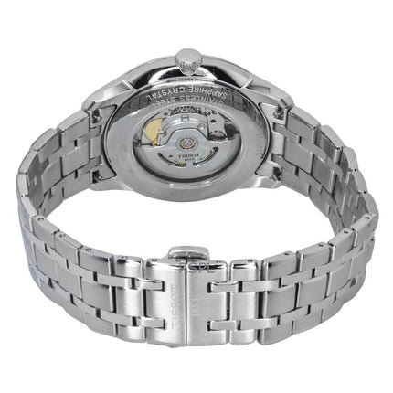 Tissot Chemin Des Tourelles Powermatic 80 Acciaio Inox Quadrante Gunmetal Automatico T139.407.11.068.00 Orologio da Uomo