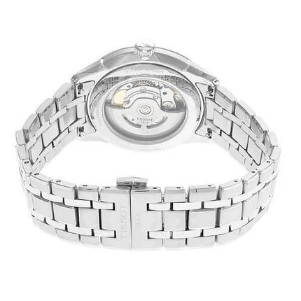 Orologio unisex Tissot T-Classic Chemin Des Tourelles Powermatic 80 quadrante blu automatico T139.807.11.048.00
