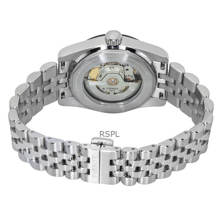 Orologio da uomo Tissot PR516 Powermatic 80 in acciaio inossidabile con quadrante nero automatico T149.407.11.051.00 100M