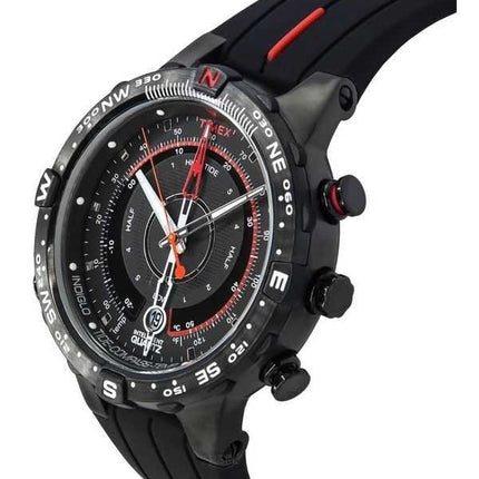 Orologio da uomo Timex Expedition E-Tide Temperature Compass quadrante nero al quarzo T2N720 100M