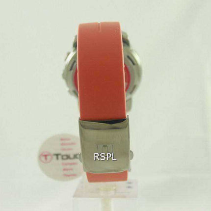 Tissot T-Touch Titanium Orange Rubber T33.7.878.92 T33787892 Orologio da uomo