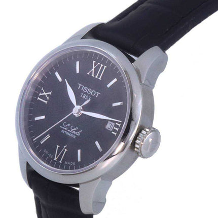 Orologio da donna Tissot Le Locle Lady quadrante nero automatico T41.1.123.57 T41112357